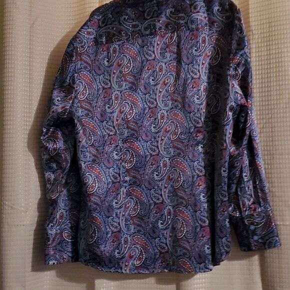 WINTERSILKS WOMAN BUTTON UP SHIRT XL - Picture 6 of 6